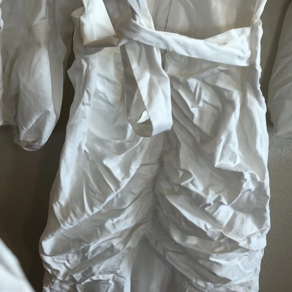 Amur Malika Midi Dress in White - Picture 15 of 15